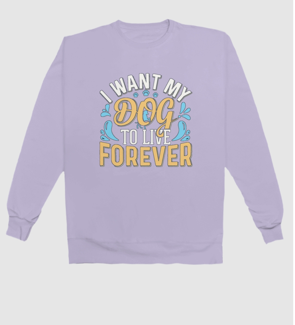 I want my dog to live&nbsp;forever